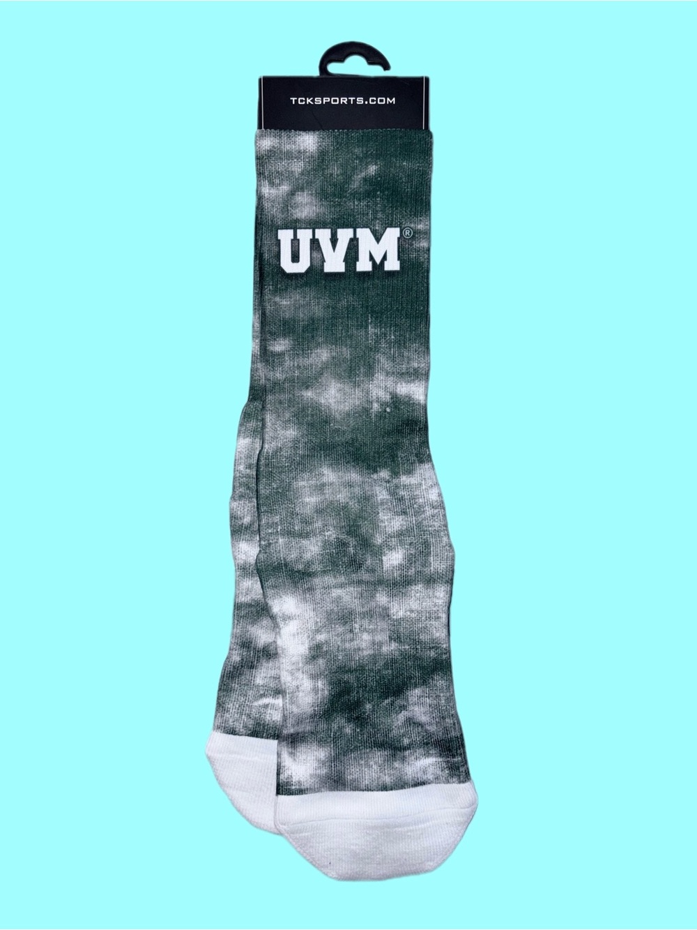 NWT University of Vermont UVM athletic crew socks
